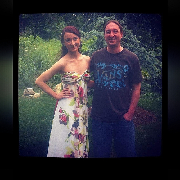 FLORAL CACHÉ FORMAL/BOHO GOWN - Picture 3 of 3